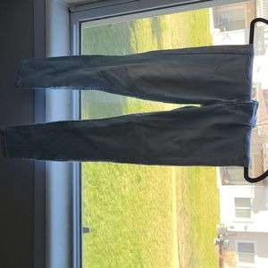 High waisted skinny jeans